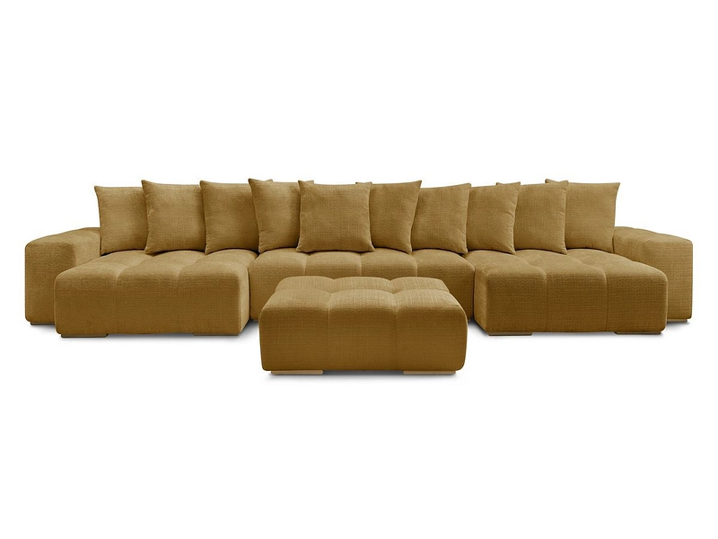Panorama-Ecksofa mit Hocker BOBOCHIC ANAKIN Panorama-Ecksofa mit Hocker BOBOCHIC ANAKIN