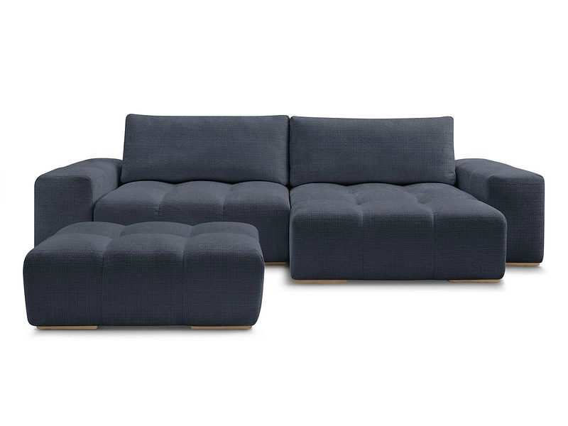 Divano ad angolo con pouf BOBOCHIC ANAKIN Divano ad angolo con pouf BOBOCHIC ANAKIN