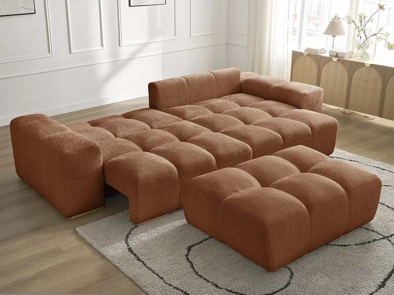 Ecksofa mit Hocker BOBOCHIC ANAKIN Ecksofa mit Hocker BOBOCHIC ANAKIN
