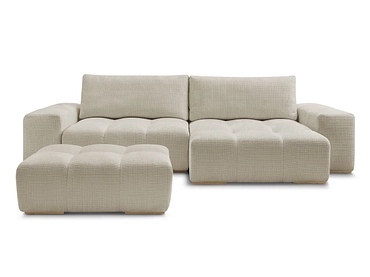 Divano ad angolo con pouf BOBOCHIC ANAKIN