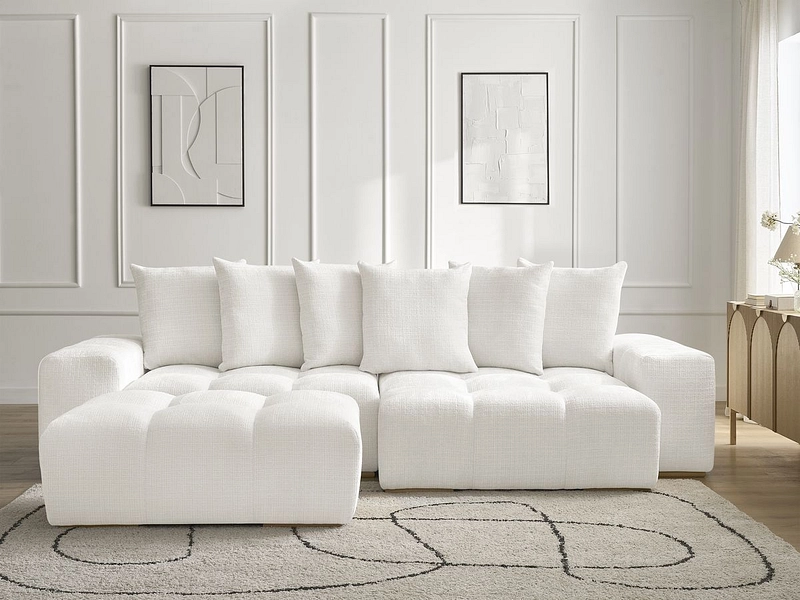 Ecksofa mit Hocker BOBOCHIC ANAKIN Ecksofa mit Hocker BOBOCHIC ANAKIN
