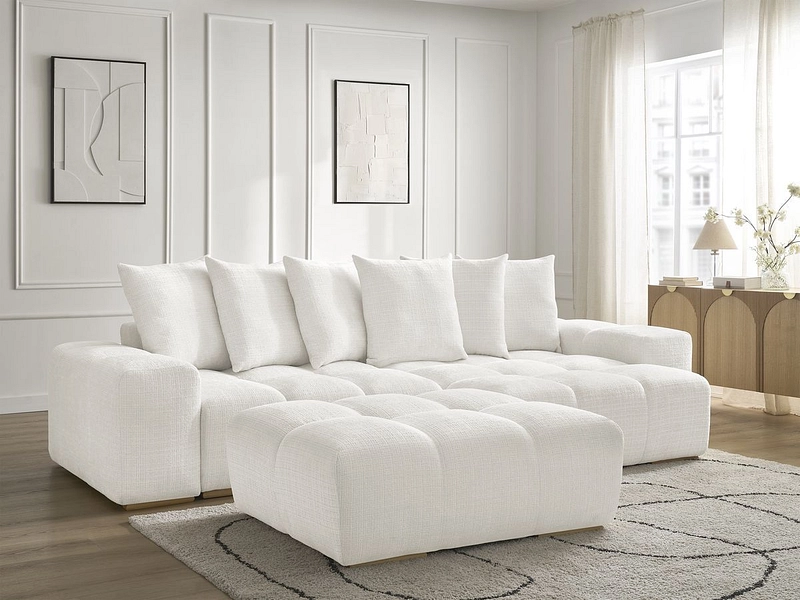Ecksofa mit Hocker BOBOCHIC ANAKIN Ecksofa mit Hocker BOBOCHIC ANAKIN