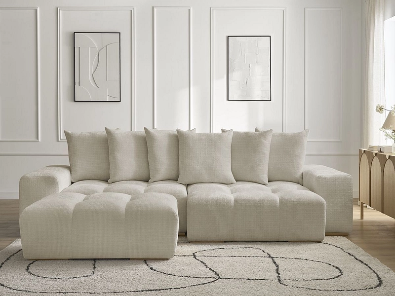 Ecksofa mit Hocker BOBOCHIC ANAKIN Ecksofa mit Hocker BOBOCHIC ANAKIN