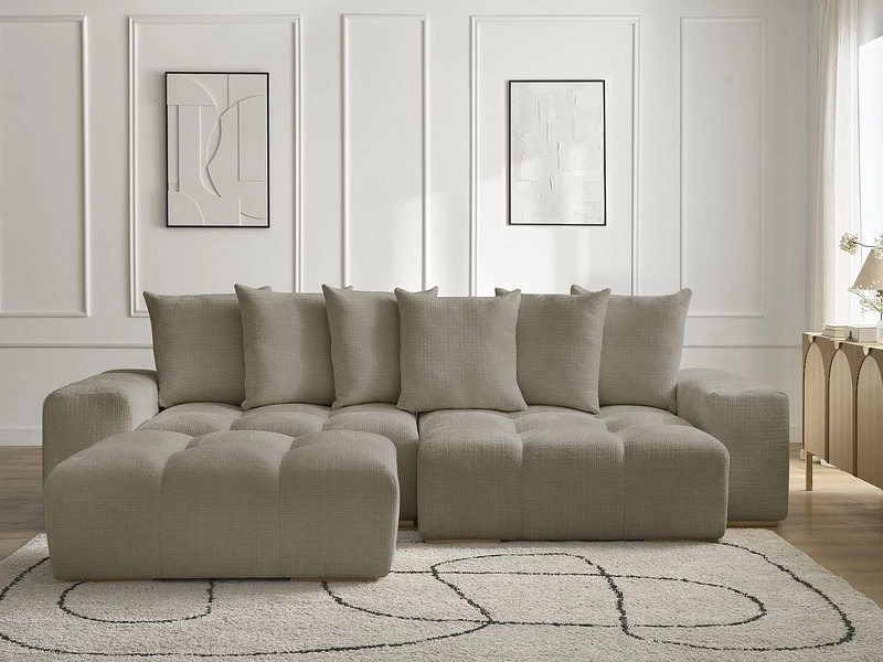 Ecksofa mit Hocker BOBOCHIC ANAKIN