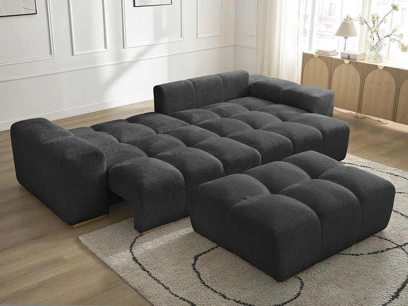 Ecksofa mit Hocker BOBOCHIC ANAKIN Ecksofa mit Hocker BOBOCHIC ANAKIN