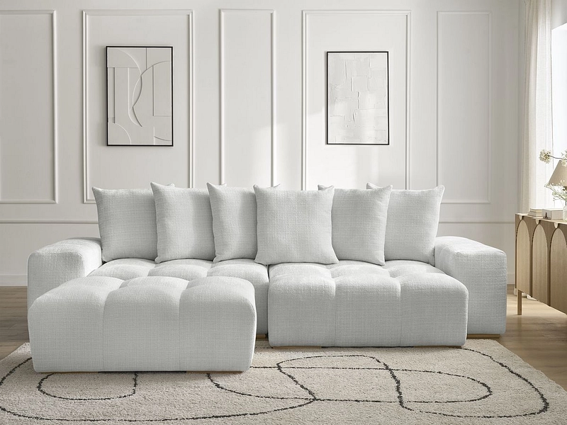 Ecksofa mit Hocker BOBOCHIC ANAKIN Ecksofa mit Hocker BOBOCHIC ANAKIN