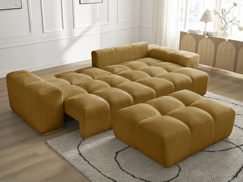 Ecksofa mit Hocker BOBOCHIC ANAKIN Ecksofa mit Hocker BOBOCHIC ANAKIN