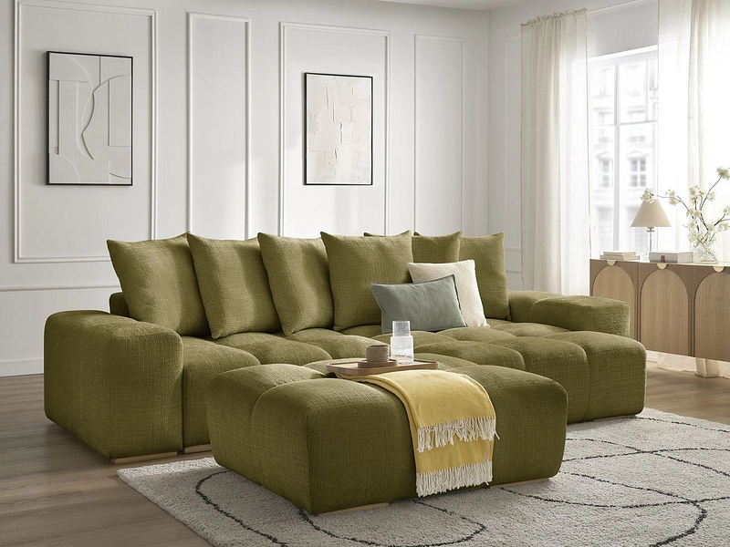Ecksofa mit Hocker BOBOCHIC ANAKIN Ecksofa mit Hocker BOBOCHIC ANAKIN