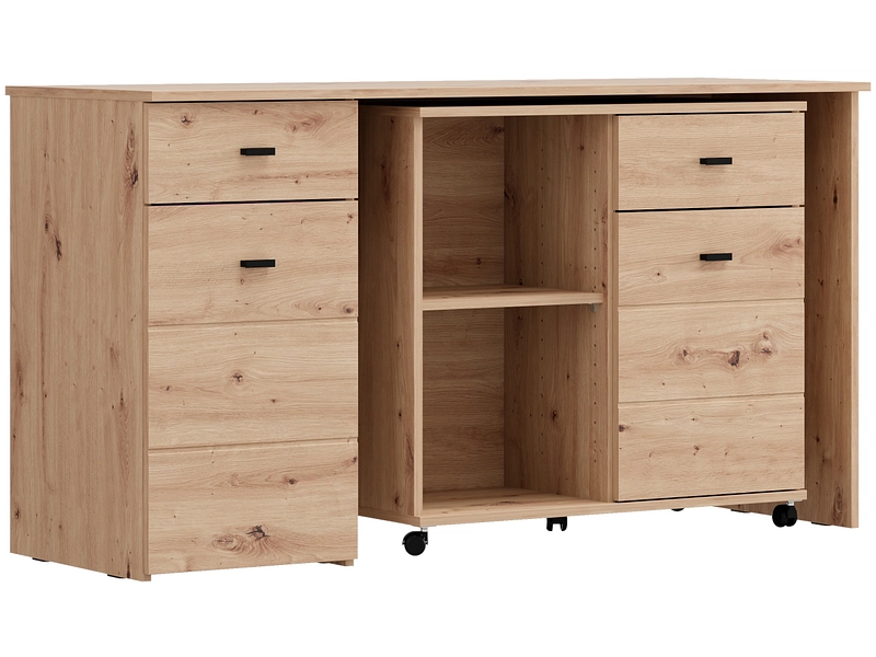 Drehbarer Eckschreibtisch CARDANO