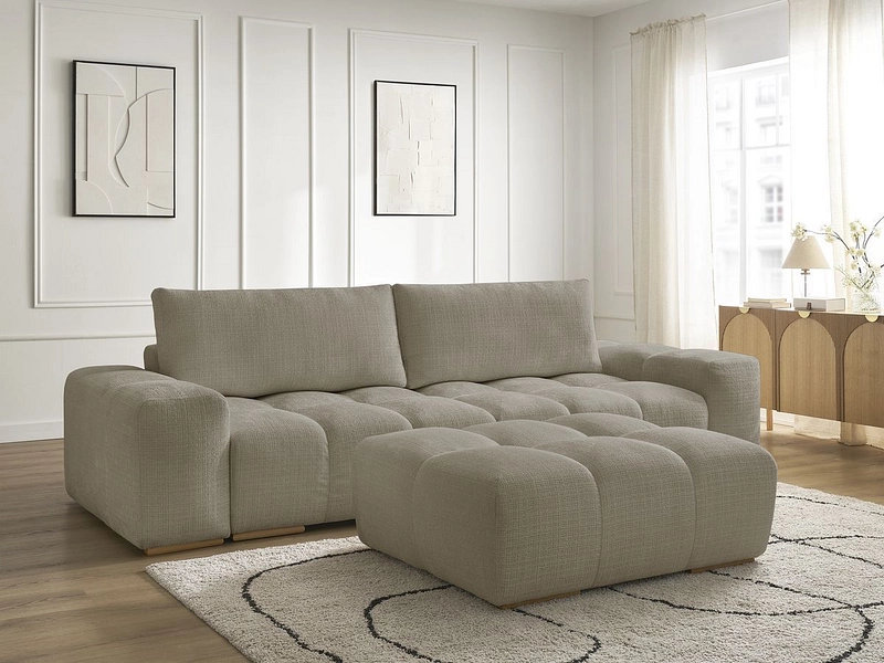 3er Sofa mit Hocker BOBOCHIC ANAKIN 3er Sofa mit Hocker BOBOCHIC ANAKIN