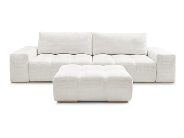 3er Sofa mit Hocker BOBOCHIC ANAKIN