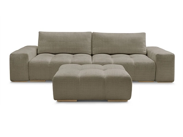 3er Sofa mit Hocker BOBOCHIC ANAKIN