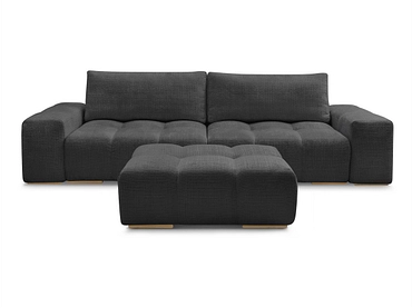 3er Sofa mit Hocker BOBOCHIC ANAKIN
