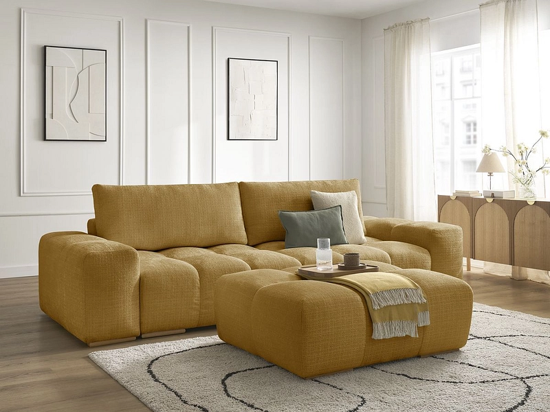 3er Sofa mit Hocker BOBOCHIC ANAKIN 3er Sofa mit Hocker BOBOCHIC ANAKIN