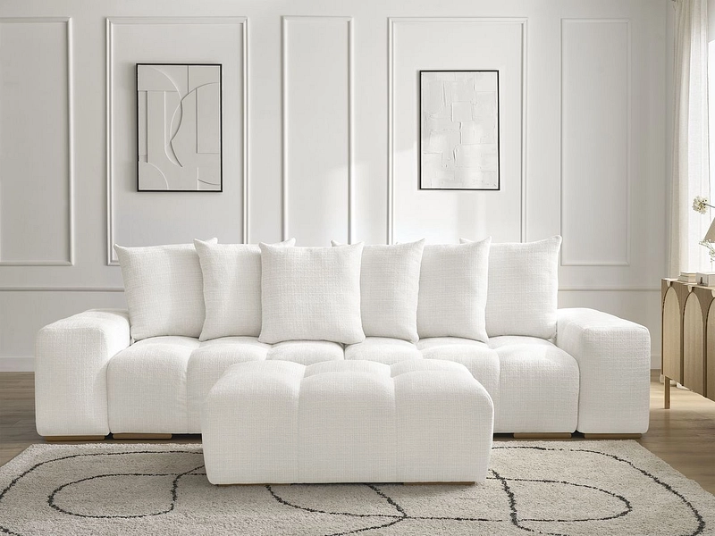 3er Sofa mit Hocker BOBOCHIC ANAKIN 3er Sofa mit Hocker BOBOCHIC ANAKIN