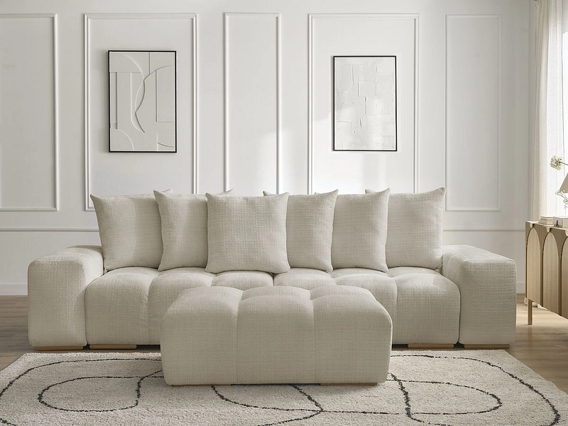 3er Sofa mit Hocker BOBOCHIC ANAKIN 3er Sofa mit Hocker BOBOCHIC ANAKIN