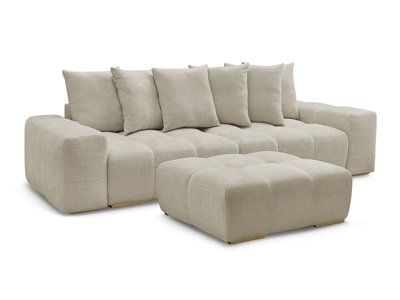 3er Sofa mit Hocker BOBOCHIC ANAKIN 3er Sofa mit Hocker BOBOCHIC ANAKIN