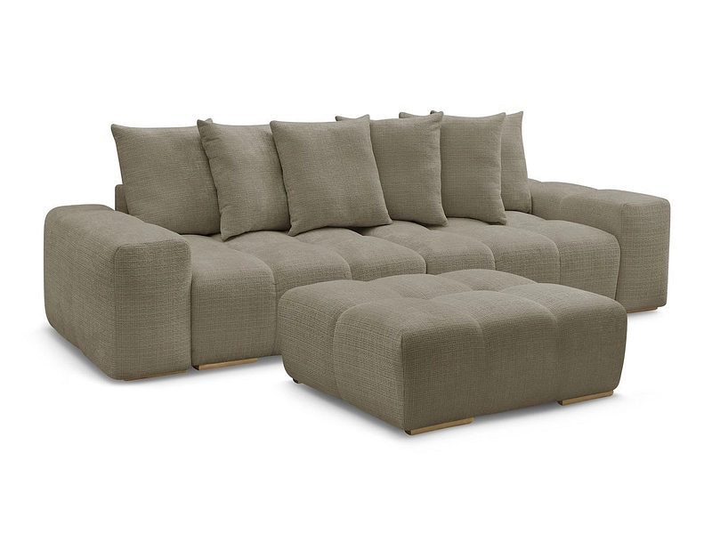 3er Sofa mit Hocker BOBOCHIC ANAKIN 3er Sofa mit Hocker BOBOCHIC ANAKIN