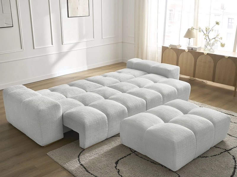 3er Sofa mit Hocker BOBOCHIC ANAKIN
