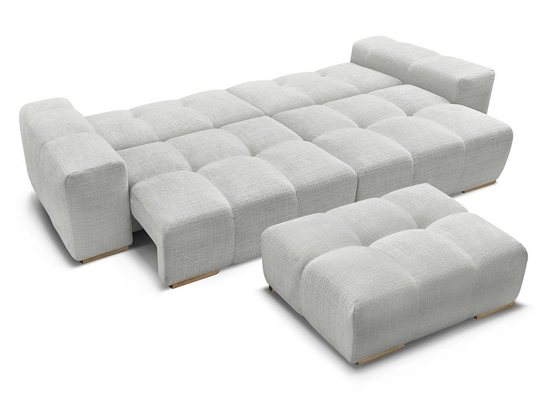 3er Sofa mit Hocker BOBOCHIC ANAKIN