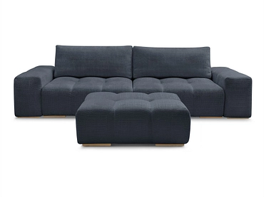 3er Sofa mit Hocker BOBOCHIC ANAKIN