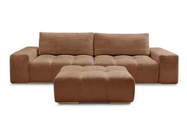 3er Sofa mit Hocker BOBOCHIC ANAKIN