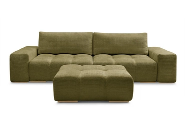 3er Sofa mit Hocker BOBOCHIC ANAKIN