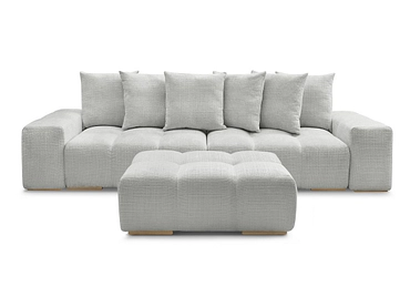 3er Sofa mit Hocker BOBOCHIC ANAKIN