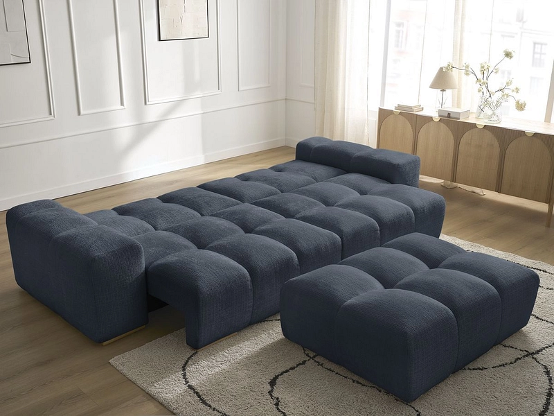 3er Sofa mit Hocker BOBOCHIC ANAKIN
