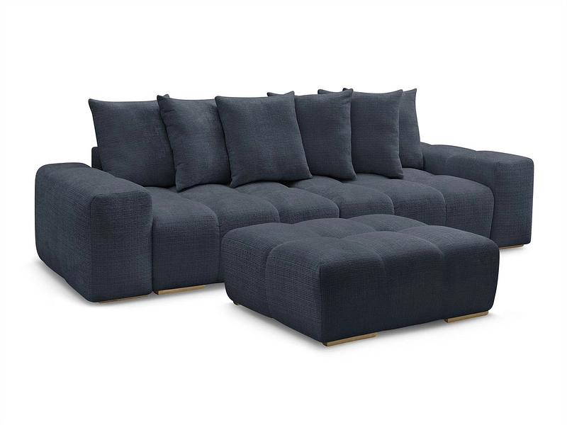 3er Sofa mit Hocker BOBOCHIC ANAKIN