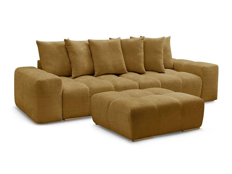 3er Sofa mit Hocker BOBOCHIC ANAKIN