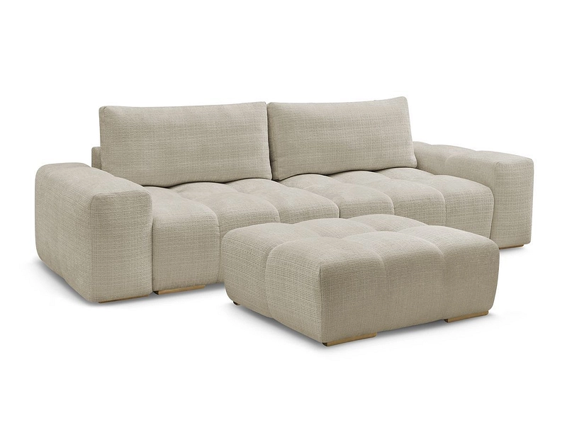 3er Sofa mit Hocker BOBOCHIC ANAKIN
