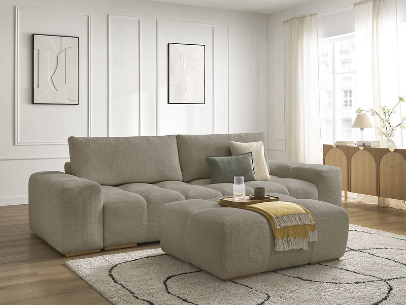 3er Sofa mit Hocker BOBOCHIC ANAKIN 3er Sofa mit Hocker BOBOCHIC ANAKIN