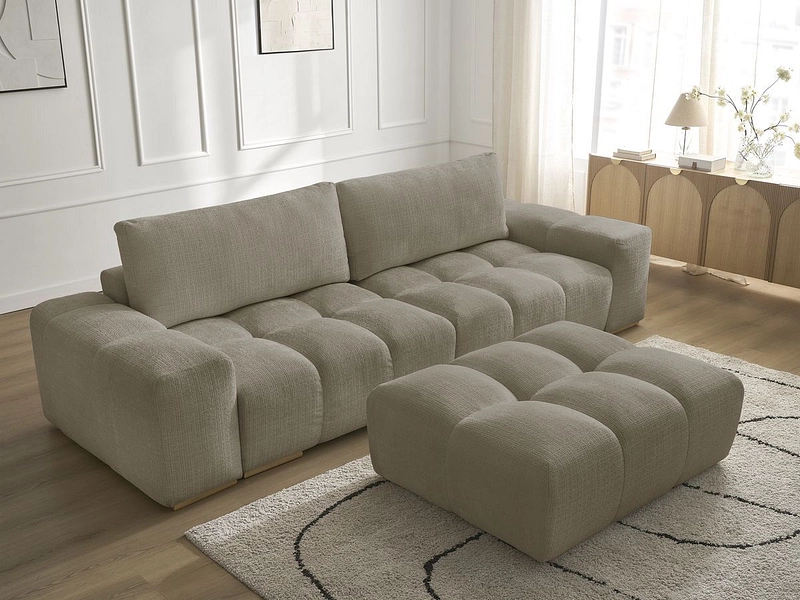 3er Sofa mit Hocker BOBOCHIC ANAKIN 3er Sofa mit Hocker BOBOCHIC ANAKIN