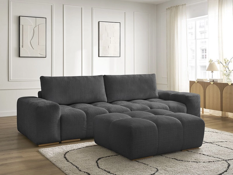 3er Sofa mit Hocker BOBOCHIC ANAKIN 3er Sofa mit Hocker BOBOCHIC ANAKIN