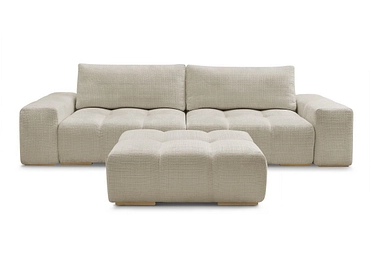 3er Sofa mit Hocker BOBOCHIC ANAKIN