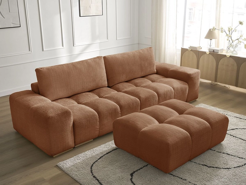 3er Sofa mit Hocker BOBOCHIC ANAKIN 3er Sofa mit Hocker BOBOCHIC ANAKIN