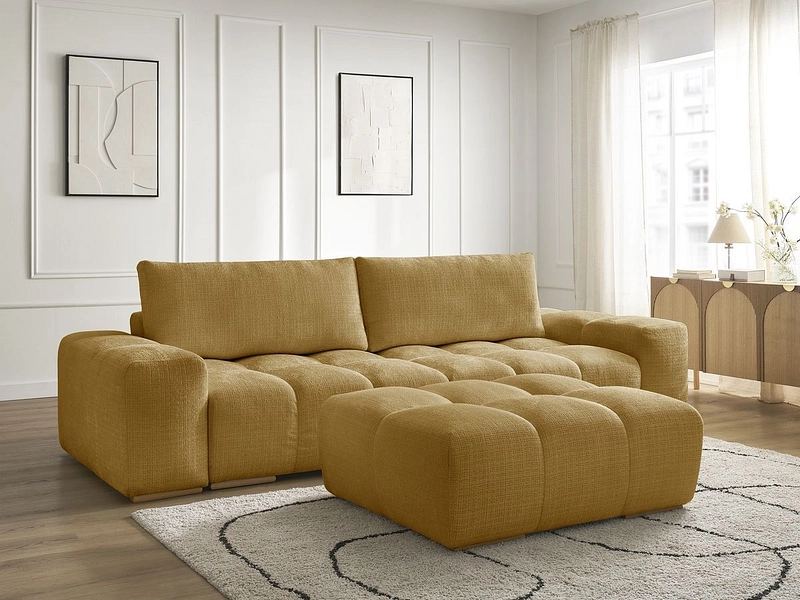 3er Sofa mit Hocker BOBOCHIC ANAKIN 3er Sofa mit Hocker BOBOCHIC ANAKIN