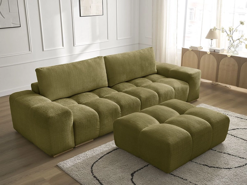 3er Sofa mit Hocker BOBOCHIC ANAKIN 3er Sofa mit Hocker BOBOCHIC ANAKIN