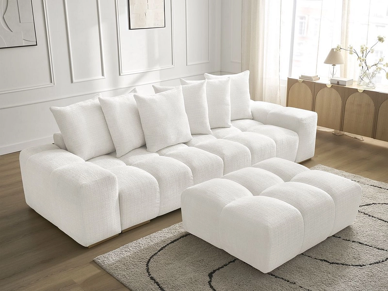 3er Sofa mit Hocker BOBOCHIC ANAKIN 3er Sofa mit Hocker BOBOCHIC ANAKIN