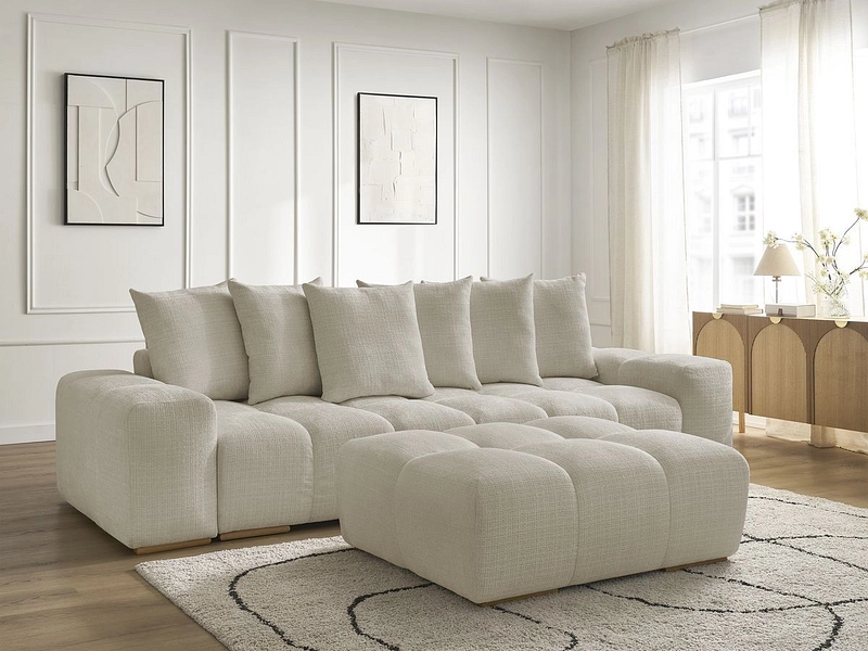 3er Sofa mit Hocker BOBOCHIC ANAKIN 3er Sofa mit Hocker BOBOCHIC ANAKIN