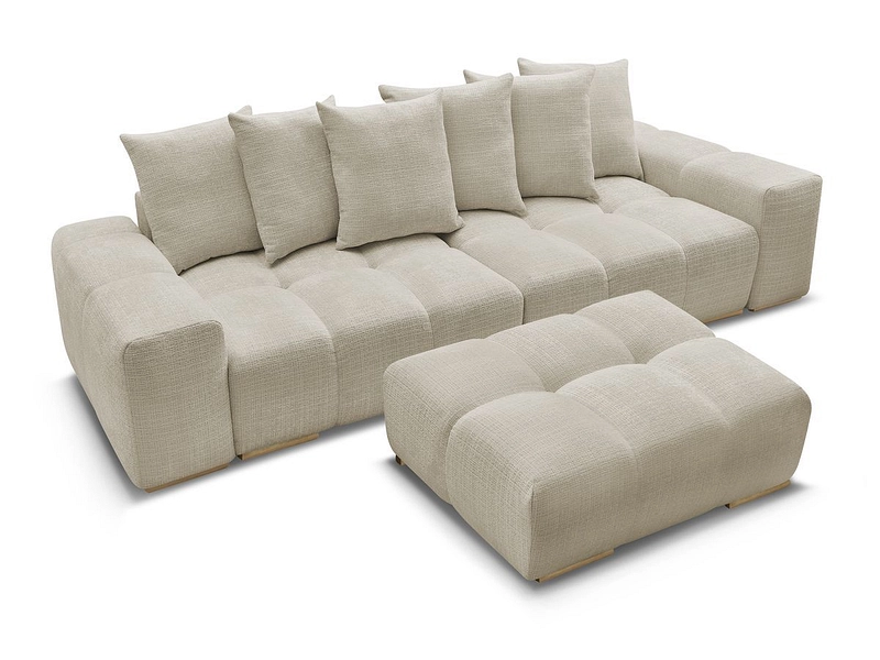 3er Sofa mit Hocker BOBOCHIC ANAKIN 3er Sofa mit Hocker BOBOCHIC ANAKIN