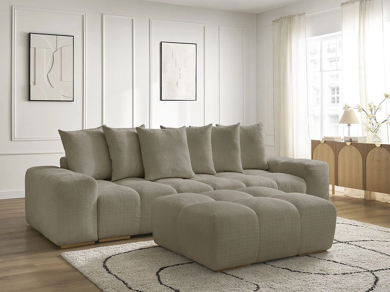 3er Sofa mit Hocker BOBOCHIC ANAKIN 3er Sofa mit Hocker BOBOCHIC ANAKIN