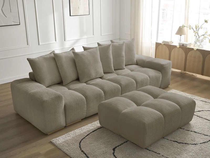 3er Sofa mit Hocker BOBOCHIC ANAKIN 3er Sofa mit Hocker BOBOCHIC ANAKIN
