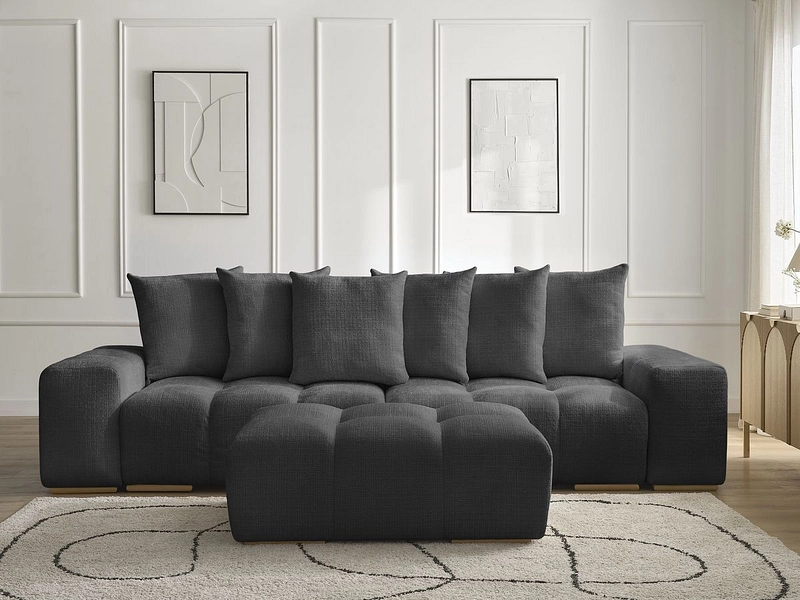 3er Sofa mit Hocker BOBOCHIC ANAKIN 3er Sofa mit Hocker BOBOCHIC ANAKIN