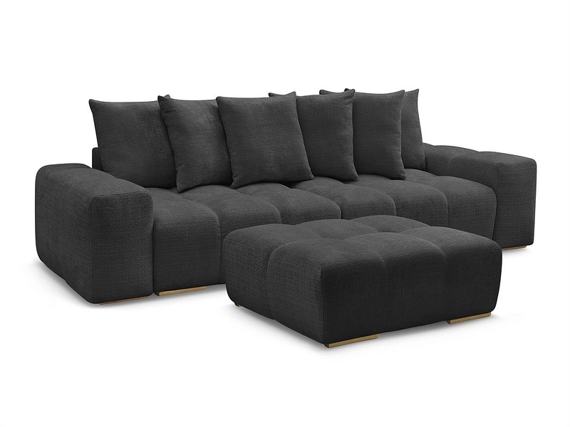 3er Sofa mit Hocker BOBOCHIC ANAKIN 3er Sofa mit Hocker BOBOCHIC ANAKIN