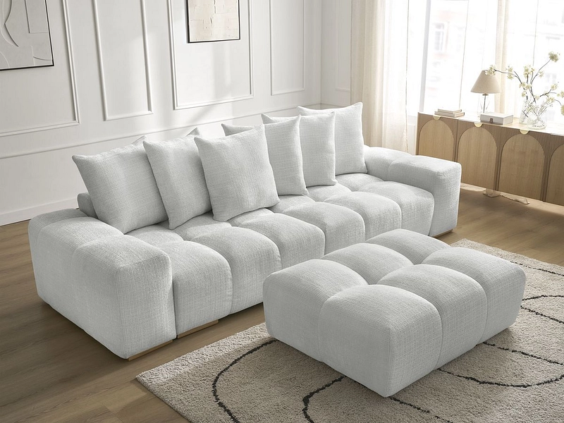 3er Sofa mit Hocker BOBOCHIC ANAKIN 3er Sofa mit Hocker BOBOCHIC ANAKIN