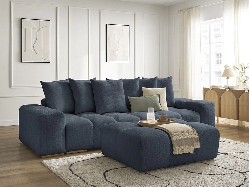 3er Sofa mit Hocker BOBOCHIC ANAKIN 3er Sofa mit Hocker BOBOCHIC ANAKIN