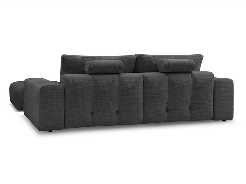 Canapé d'angle avec pouf BOBOCHIC ANAKIN