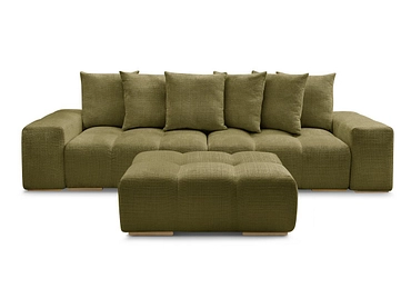 3er Sofa mit Hocker BOBOCHIC ANAKIN